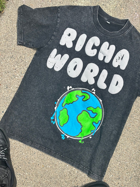 RichaWorld”Black Acid” Tshirt