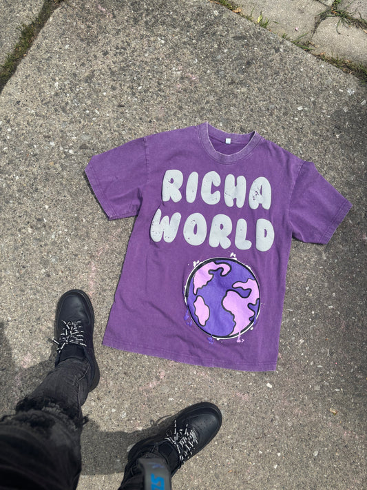 RichaWorld”Purple Rein” Tshirt